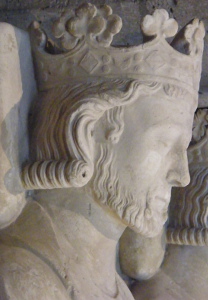 France Paris - St Denis Clovis II 657 effigy 1263-4